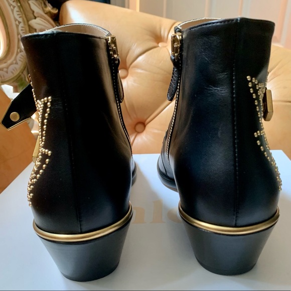 Chloe Susanna Studded Bootie BNIB 37 - Picture 10 of 11